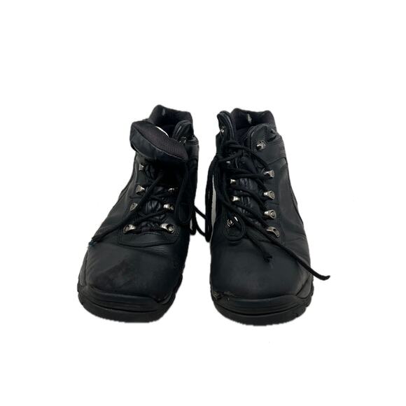 Triple T Tradiing Waterproof Black Leather Boots Mens 12 - Picture 1 of 9